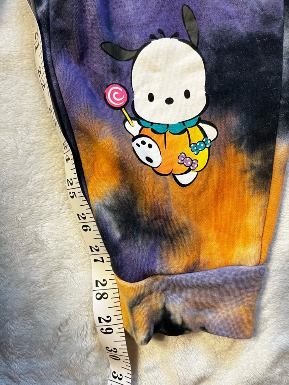 Sanrio Small Purple and Orange Halloween Joggers - Picture 6 of 6